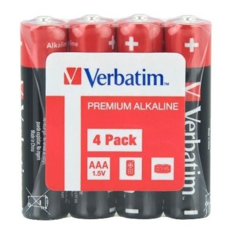 Bateria Verbatim LR3 AAA (4 szt) shrink Verbatim