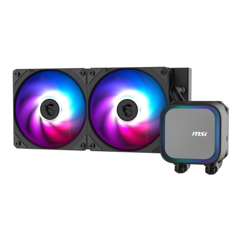 Chłodzenie wodne MSI MAG CORELIQUID A13 240 ARGB 2x120mm MSI Chłodzenie wodne MSI MAG CORELIQUID A13 240 ARGB 2x120mm MSI