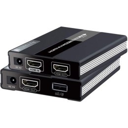 Extender KVM Techly HDMI/USB Cat.6 po skrętce do 60m Techly