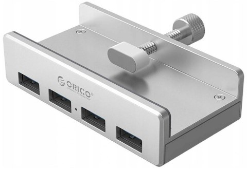 Hub USB Orico MH4PU-P-SV-BP 4x USB-A, 5Gbps, aktywny, biurkowy ORICO