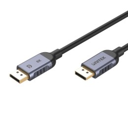 Kabel DisplayPort 1.4 Unitek C1628GY01-1M, 8K@60Hz, 4K@240Hz, 1m Unitek