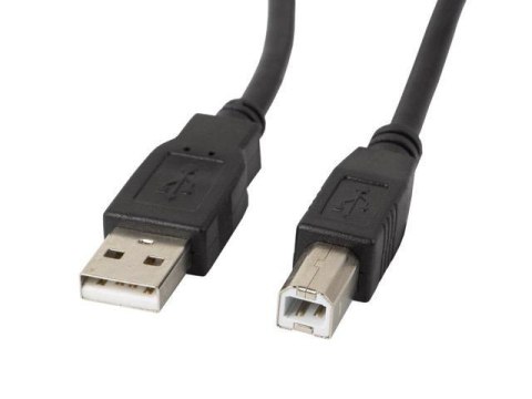 Kabel USB 2.0 Lanberg AM-BM 0,5m czarny LANBERG Kabel USB 2.0 Lanberg AM-BM 0,5m czarny LANBERG