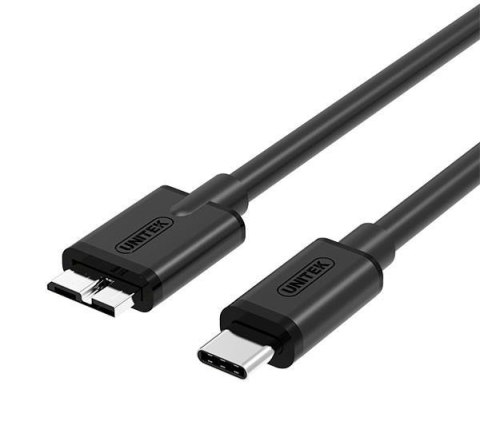 Kabel USB Unitek Y-C475BK USB 3.1 Typ-C (M) - micro USB B (M) 1m Unitek Kabel USB Unitek Y-C475BK USB 3.1 Typ-C (M) - micro USB B (M) 1m Unitek