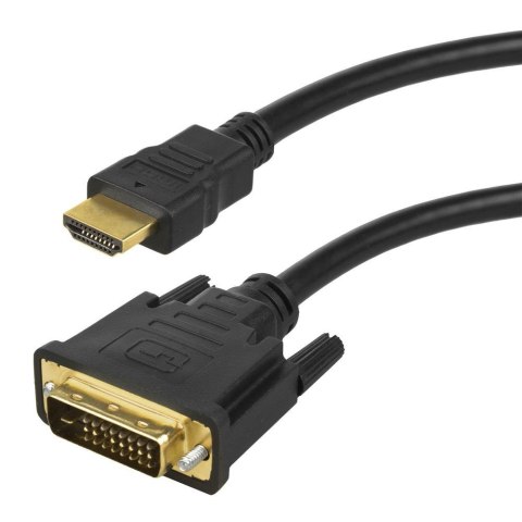 Kabel adapter Maclean MCTV-717 DVI-HDMI v1.4 2m Maclean Kabel adapter Maclean MCTV-717 DVI-HDMI v1.4 2m Maclean