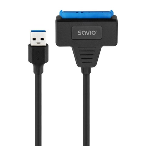 Kabel adapter SAVIO AK-68 USB-A 3.1 Gen 1 (M) - SATA (F) do dysków 2.5" Savio