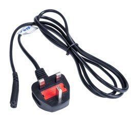 Kabel zasilający Akyga AK-AG-03A brytyjski CCA BS 1363 (Typ G) / IEC C7 1.5 m UK AKYGA