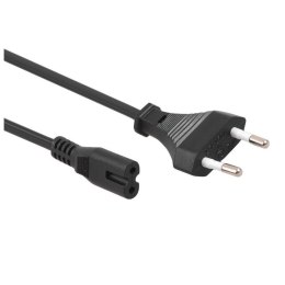 Kabel zasilający ósemka Maclean MCTV-809 2 pin 1,5m wtyk EU Maclean
