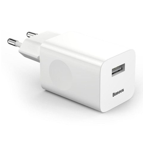 Ładowarka sieciowa Baseus QC3.0 FC67E CCALL-BX02 24W z gniazdem USB Quick Charge 3.0 Baseus Ładowarka sieciowa Baseus QC3.0 FC67E CCALL-BX02 24W z gniazdem USB Quick Charge 3.0 Baseus
