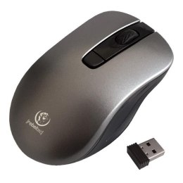 Mysz bezprzewodowa Rebeltec STAR Silver optyczna 800-1600DPI 4 przyciski srebrna Rebeltec