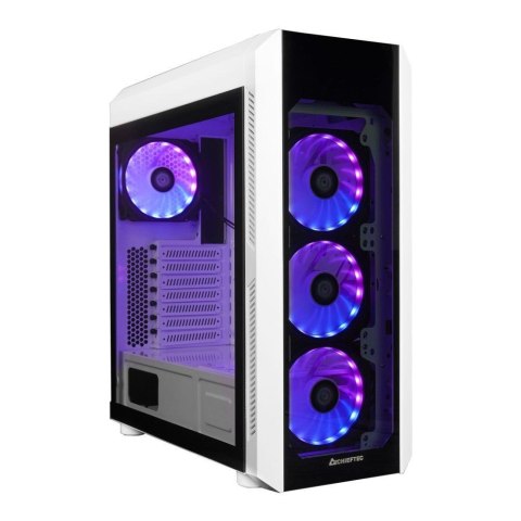Obudowa Chieftec SCORPION 3 GL-03W-OP ATX ARGB z oknem bez zasilacza biała Chieftec