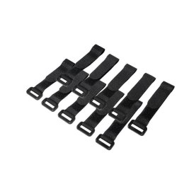 Organizer kabli LogiLink KAB0056 rzep, 10szt, czarny LogiLink