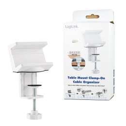 Organizer kabli LogiLink KAB0067 montowany do biurka LogiLink