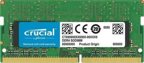 Pamięć SODIMM DDR4 Crucial 8GB (1x8GB) 2400MHz CL17 1,2V Crucial Pamięć SODIMM DDR4 Crucial 8GB (1x8GB) 2400MHz CL17 1,2V Crucial