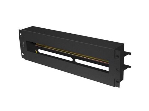 Panel dystrybucji napięć Lanberg 19" 3U z szyną DIN TS-35 czarny LANBERG Panel dystrybucji napięć Lanberg 19" 3U z szyną DIN TS-35 czarny LANBERG