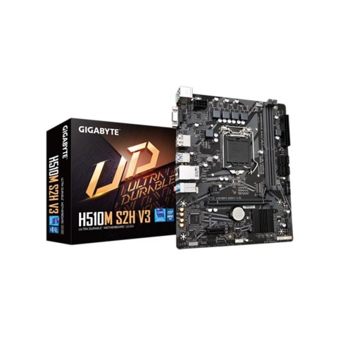 Płyta Gigabyte H510M S2H V3 (rev. 1.0) /H470/DDR4/SATA3/M.2/USB3.0/PCIe3.0/s.1200/mATX Gigabyte Płyta Gigabyte H510M S2H V3 (rev. 1.0) /H470/DDR4/SATA3/M.2/USB3.0/PCIe3.0/s.1200/mATX Gigabyte