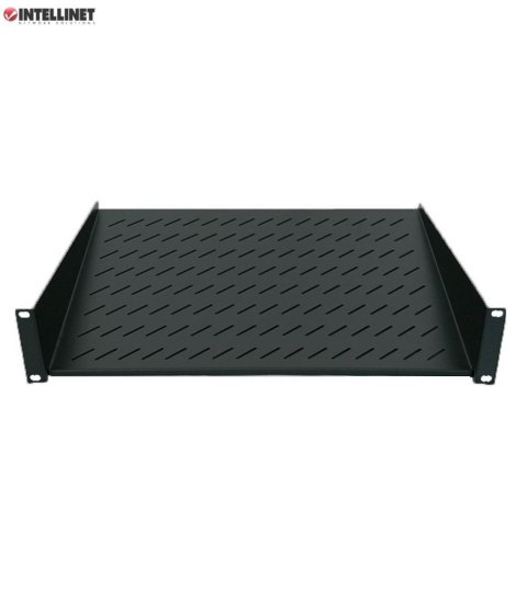 Półka do szafy 19" Intellinet 150mm 1U pełna, czarna Intellinet Półka do szafy 19" Intellinet 150mm 1U pełna, czarna Intellinet