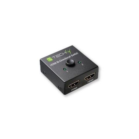 Przełącznik Techly HDMI 2x1 lub 1x2 4K*60Hz 2-Portowy Dwukierunkowy Techly