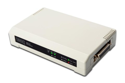 Serwer wydruku DIGITUS DN-13006-1 10/100Mbps 2xUSB2.0 + 1xLPT Digitus Serwer wydruku DIGITUS DN-13006-1 10/100Mbps 2xUSB2.0 + 1xLPT Digitus