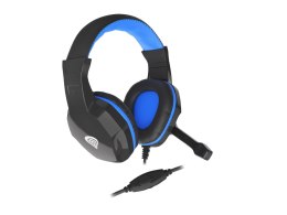 Słuchawki z mikrofonem Genesis Argon 100 Gaming czarno-niebieskie Genesis