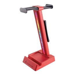 Stojak na słuchawki SureFire Vinson N1 Dual Balance Gaming RGB Red SUREFIRE