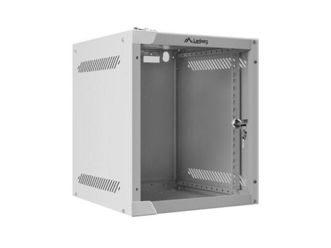 Szafa instalacyjna Rack wisząca 10" 6U 280x310mm szara Lanberg (flat pack) LANBERG Szafa instalacyjna Rack wisząca 10" 6U 280x310mm szara Lanberg (flat pack) LANBERG