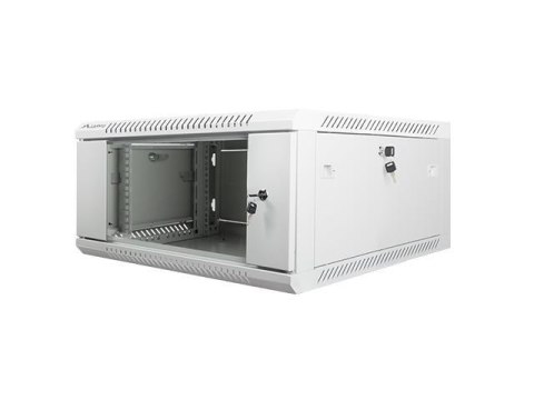 Szafa instalacyjna Rack wisząca 19" 4U 600x600 szara Lanberg (flat pack) LANBERG Szafa instalacyjna Rack wisząca 19" 4U 600x600 szara Lanberg (flat pack) LANBERG