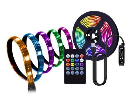 Taśma LED RGB Vakoss LA-C612 do podświetlenia TV Vakoss Taśma LED RGB Vakoss LA-C612 do podświetlenia TV Vakoss
