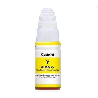 Tusz Canon GI-490 Yellow (70ml) Canon Tusz Canon GI-490 Yellow (70ml) Canon