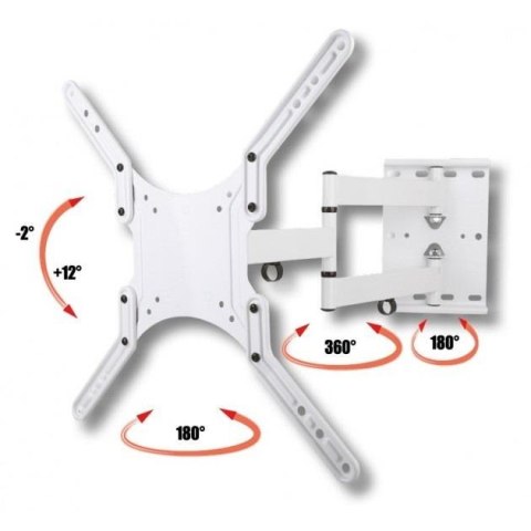 Uchwyt ścienny Techly 23"-55", 45kg obrotowy Techly Uchwyt ścienny Techly 23"-55", 45kg obrotowy Techly