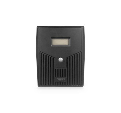 Zasilacz awaryjny UPS DIGITUS Line-Ineractive LCD 1500VA/900W, 2x12V/9Ah, AVR, 4x Schuko CEE 7/3, 2x RJ11, 1x USB 2.0 typ B Digitus