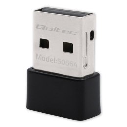 Adapter Qoltec Wi-Fi USB ultraszybki, bezprzewodowy mini | standard AC | 650Mbps Qoltec