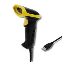 Czytnik kodów kreskowych Qoltec | 1D | 2D | USB Qoltec