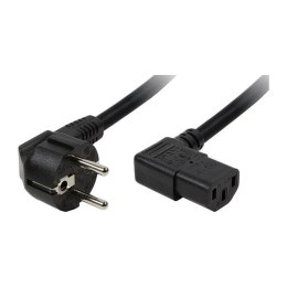 Kabel zasilający LogiLink CP103 Schuko > C13 czarny 2m LogiLink