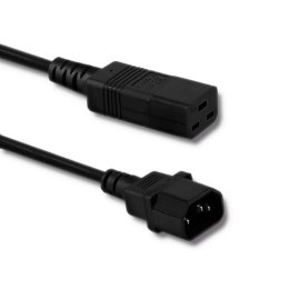 Kabel zasilający Qoltec do UPS | C14/C19 | 2m Qoltec