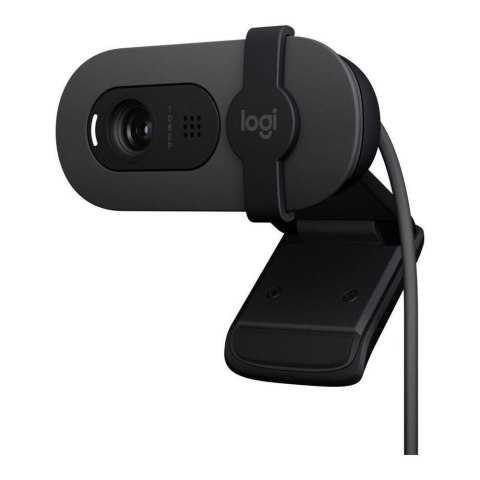 Kamera internetowa Logitech Brio 100 USB Full HD z mikrofonem grafitowa Logitech Kamera internetowa Logitech Brio 100 USB Full HD z mikrofonem grafitowa Logitech
