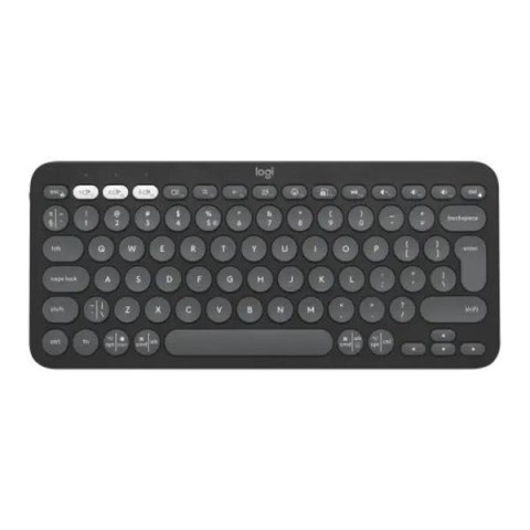 Klawiatura bezprzewodowa Logitech Pebble Keys 2 K380s grafitowa Logitech