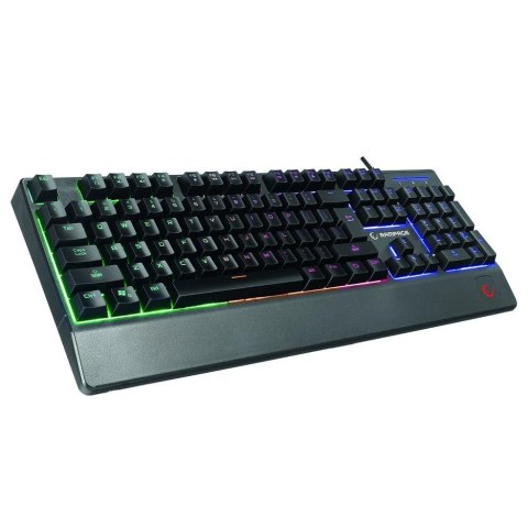 Klawiatura przewodowa Rampage KB-R34 gamingowa hybrydowa podświetlana Rainbow Light Rampage Klawiatura przewodowa Rampage KB-R34 gamingowa hybrydowa podświetlana Rainbow Light Rampage