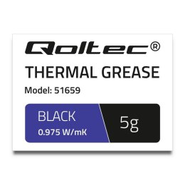 Klej termoprzewodzący Qoltec 0.975 W/m-K | 5g | Biały Qoltec