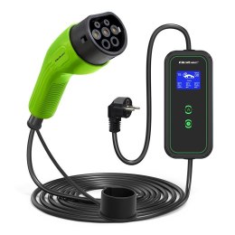 Ładowarka Qoltec do samochodu elektrycznego EV 2 w 1 typ2 | 3.5kW | 230V Qoltec