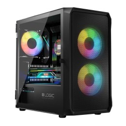 Obudowa LOGIC PORTOS ARGB Mini USB 3.0 Black Logic Concept