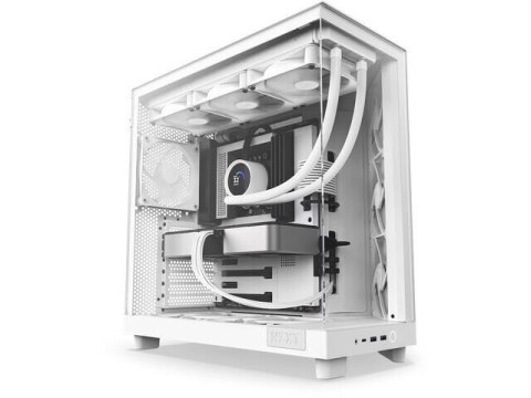 Obudowa NZXT H6 Flow Midi Tower biała z oknem NZXT Obudowa NZXT H6 Flow Midi Tower biała z oknem NZXT
