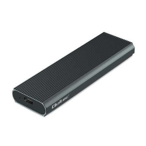 Obudowa/kieszeń Qoltec na dysk M.2 SSD | NVMe | PCIe | USB 3.1 | Super speed 10Gb/s | 4TB | Grafit Qoltec Obudowa/kieszeń Qoltec na dysk M.2 SSD | NVMe | PCIe | USB 3.1 | Super speed 10Gb/s | 4TB | Grafit Qoltec