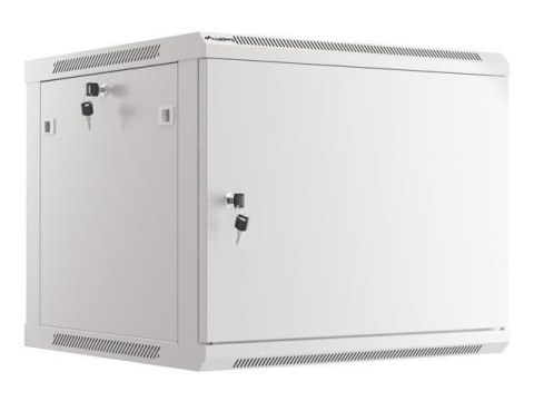 Szafa instalacyjna Rack wisząca 19" 9U 600x600 szara drzwi metalowe Lanberg (flat pack) LANBERG Szafa instalacyjna Rack wisząca 19" 9U 600x600 szara drzwi metalowe Lanberg (flat pack) LANBERG