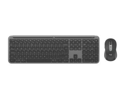Zestaw bezprzewodowy klawiatura + mysz Logitech Signature Slim MK950 grafitowy Logitech