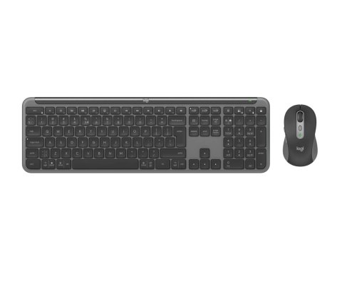 Zestaw bezprzewodowy klawiatura + mysz Logitech Signature Slim MK950 grafitowy Logitech Zestaw bezprzewodowy klawiatura + mysz Logitech Signature Slim MK950 grafitowy Logitech